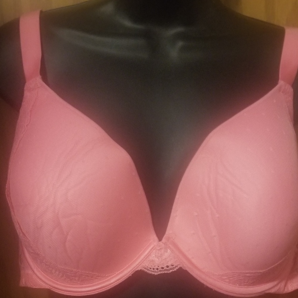 Pink Ambrielle Underwire Bra
